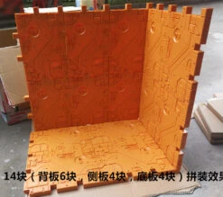 Toyworld Display Bases 2 Pieces Orange Color -Cheap Action Figures Store f4d545e5b3