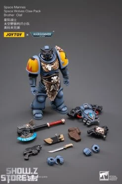 JoyToy Source 1/18 Warhammer 40K Space Wolves Claw Pack Brother Olaf -Cheap Action Figures Store f5fa63b0c1