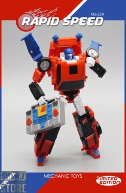 MechFansToys Mech Soul MS-25R Rapid Speed Road Rage Limited Edition -Cheap Action Figures Store f6d5e89788