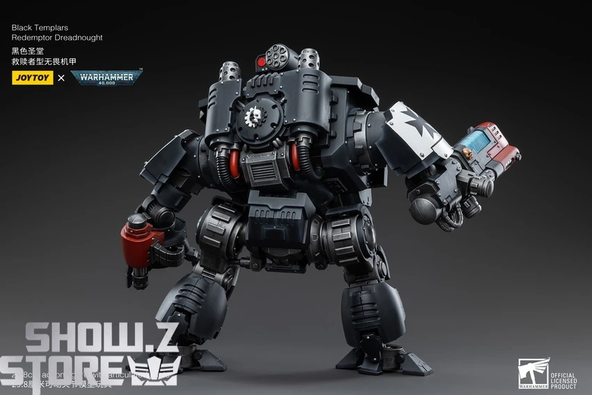 JoyToy Source 1/18 Warhammer 40K Black Templars Redemptor Dreadnought 4 JoyToy Source 1/18 Warhammer 40K Black Templars Redemptor Dreadnought - Image 2