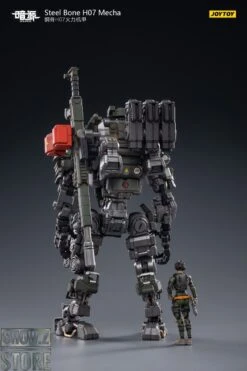 JoyToy Source 1/24 H07 Steel Bone Firepower Mecha Olive Version W/ Pilot -Cheap Action Figures Store f7a82688fe
