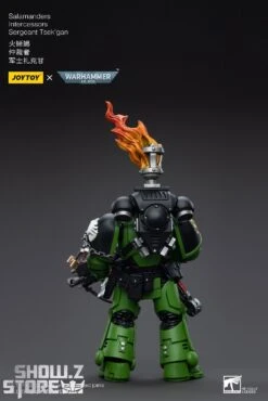 JoyToy Source 1/18 Warhammer 40K Salamanders Intercessors Sergeant Tsek'gan -Cheap Action Figures Store f7bedda004