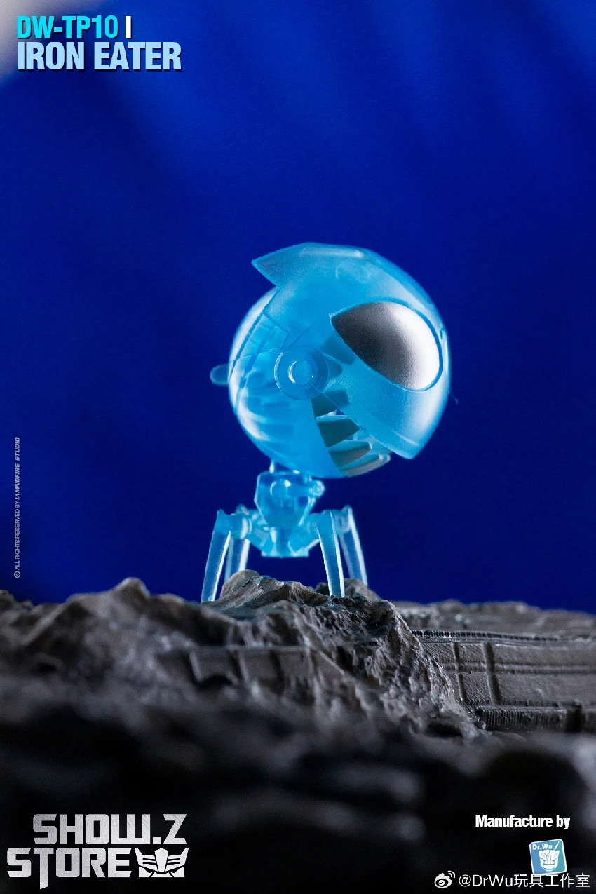 Dr.Wu DW-TP10I Iron Eater TFP Scraplet Blue Transparent Version Set Of 4 5 Dr.Wu DW-TP10I Iron Eater TFP Scraplet Blue Transparent Version Set Of 4 - Image 3