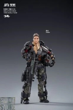 JoyToy Source 1/18 War Stars Skeleton Forces Double Sickle Squad & Helan Set Of 4 -Cheap Action Figures Store faf51d4b7b