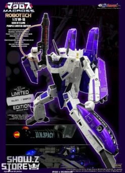 KitzConcept 1/72 Macross VF-1S God Of Flame Purple Limited Edition W/ Fast Pack Armor -Cheap Action Figures Store fb32e3a85a