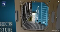 FreshRetro 1/18 1/24 SIB04 Scene In Box Fortifications-B Model Kit -Cheap Action Figures Store fbb95d157e