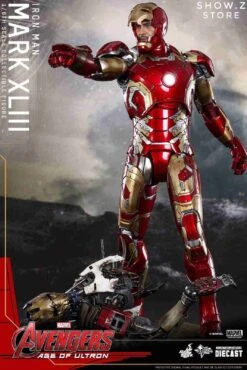 Hot Toys HT 1/6 Iron Man Mark XLIII MK43 MMS278D09 Avengers: Age Of Ultron Collectible Figure -Cheap Action Figures Store fc2e4cc8fc