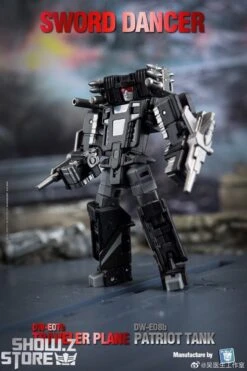 Dr.Wu Sword Dancer Slamdance DW-E07B Traveler Plane Raindance & DW-E08B Patriot Tank Grandslam Set Of 2 Black Version 20 Dr.Wu Sword Dancer Slamdance DW-E07B Traveler Plane Raindance & DW-E08B Patriot Tank Grandslam Set Of 2 Black Version -Cheap Action Figures Store fcc3275801