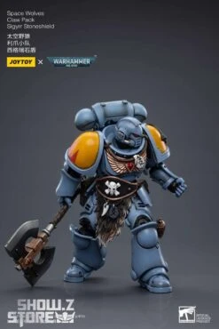 JoyToy Source 1/18 Warhammer 40K Space Wolves Claw Pack Sigyrr Stoneshield -Cheap Action Figures Store fd38c4a9f3