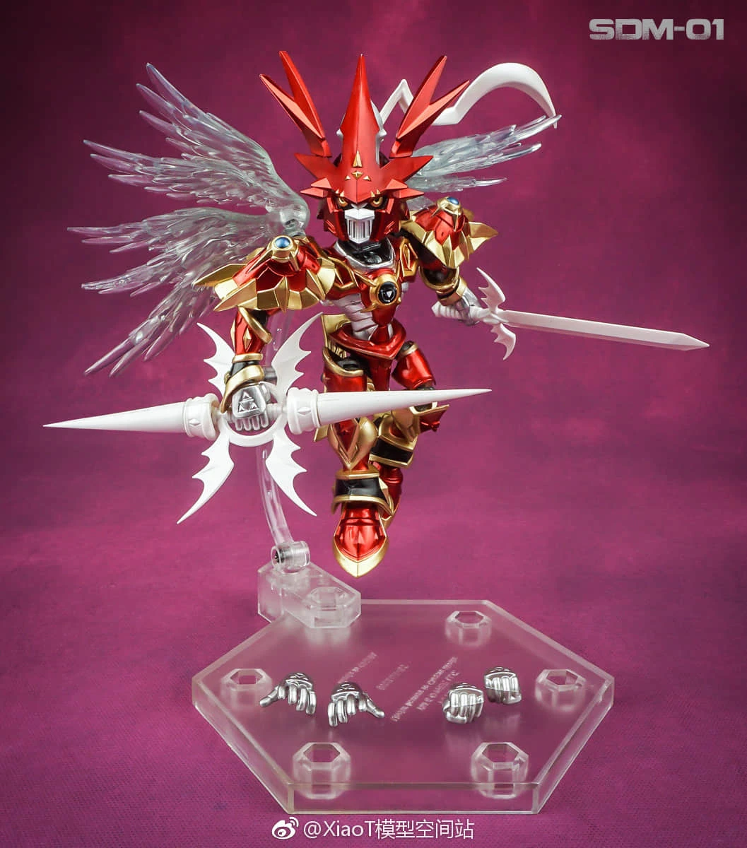 TungMung EX SDM-01 SDM01 Digital Monster Digimon Dukemon Gallantmon Crimson Mode NX Style 8 TungMung EX SDM-01 SDM01 Digital Monster Digimon Dukemon Gallantmon Crimson Mode NX Style - Image 6