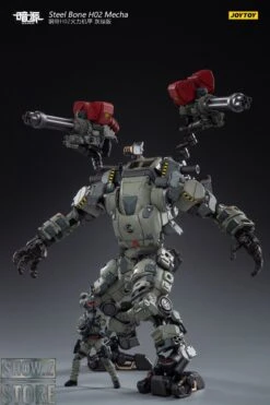 JoyToy Source 1/24 H02 Steel Bone Firepower Mecha Grey-Green Color W/ Pilot -Cheap Action Figures Store fef50d1ef1